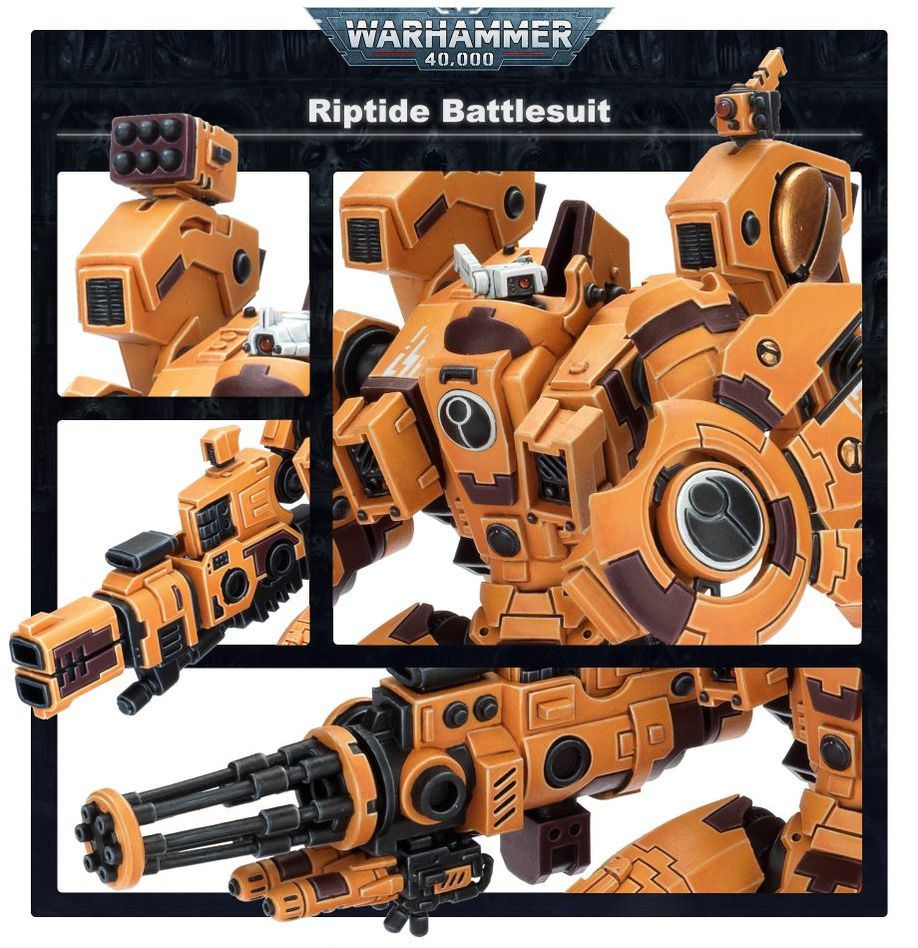 Warhammer 40,000: Tau Empire: Riptide Battlesuit