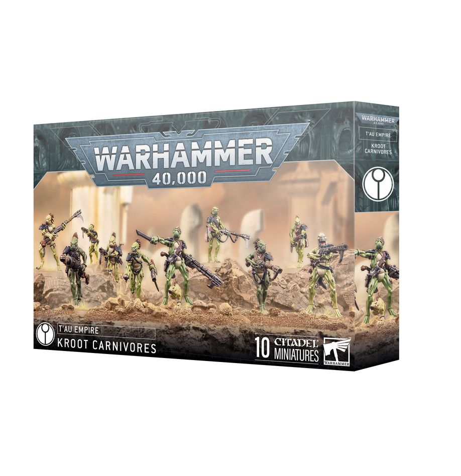 Warhammer 40,000: T'au Empire - Kroot Carnivore Squad - PRE-ORDER 25th MAY