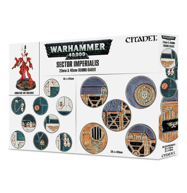 Warhammer 40,000: Sector Imperialis - 25 & 40mm Round bases