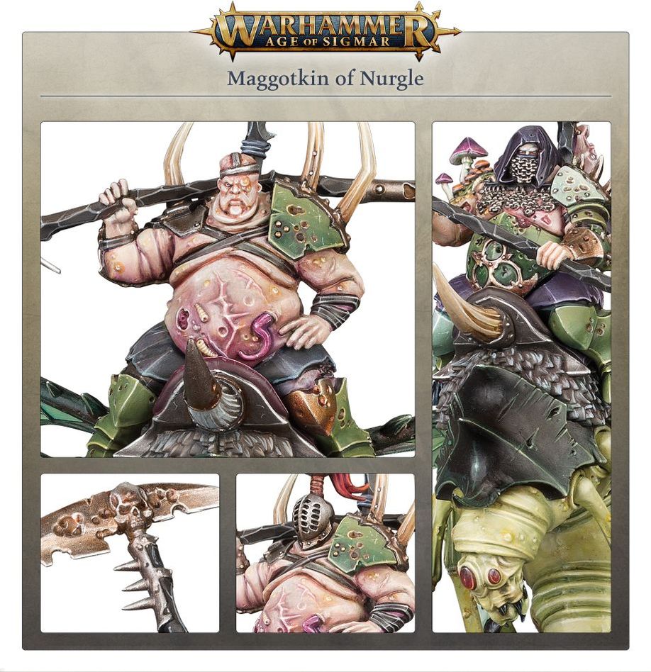 Warhammer Age of Sigmar: Maggotkin of Nurgle Spearhead