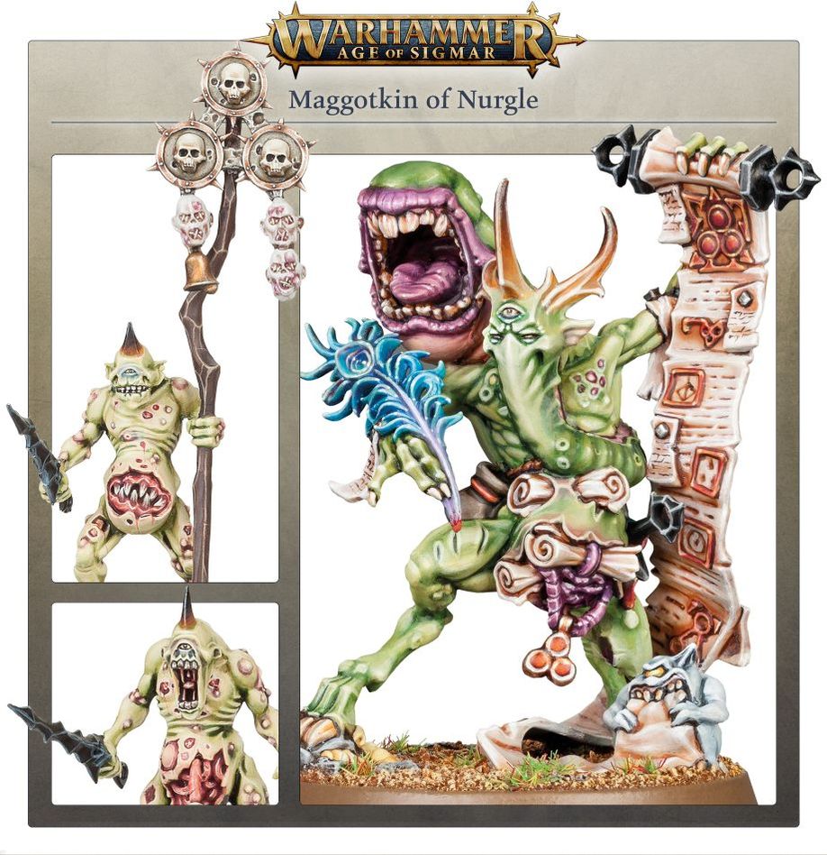 Warhammer Age of Sigmar: Maggotkin of Nurgle Spearhead