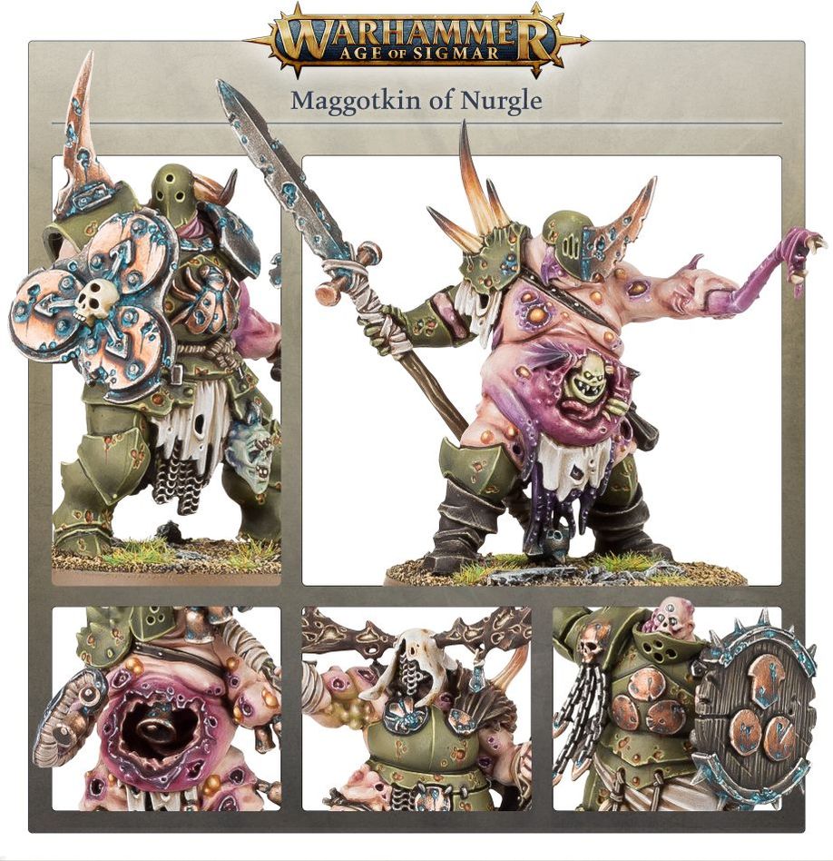 Warhammer Age of Sigmar: Maggotkin of Nurgle Spearhead