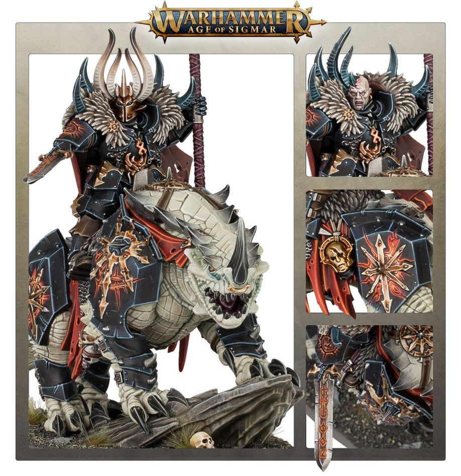 Age of Sigmar: Slaves to Darkness: Lord on Karkadrak