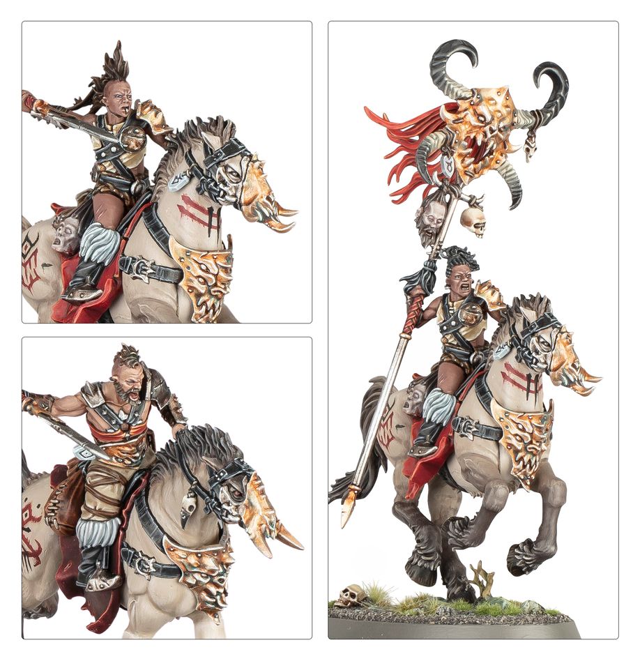 Age of Sigmar: Slaves to Darkness: Darkoath Fellriders