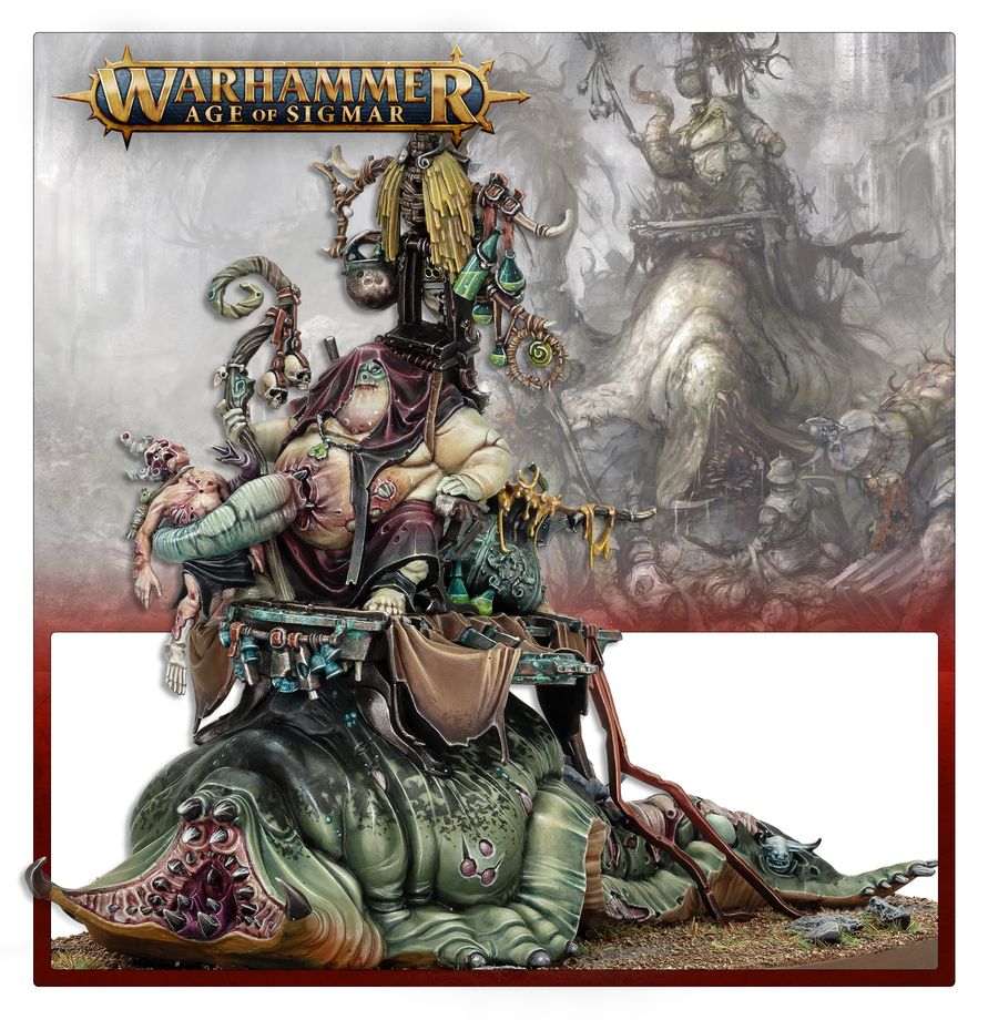 Age of Sigmar: Maggotkin of Nurgle: Festus the Leechlord