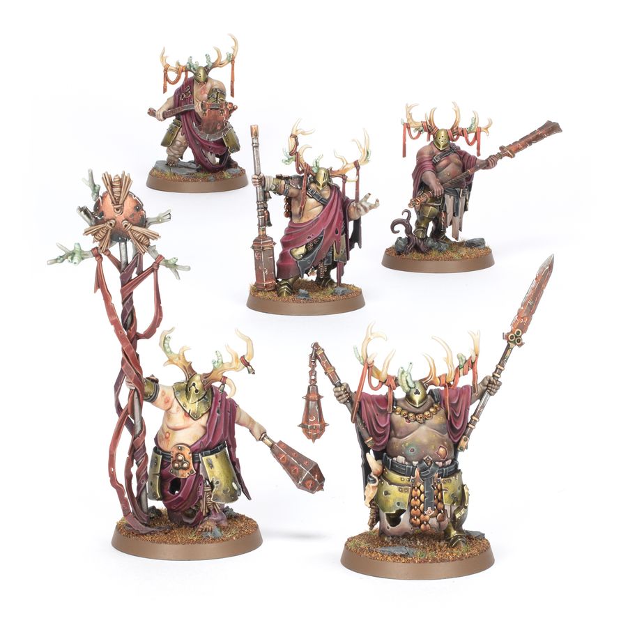 Age of Sigmar: Maggotkin of Nurgle: Putrid Blightkings