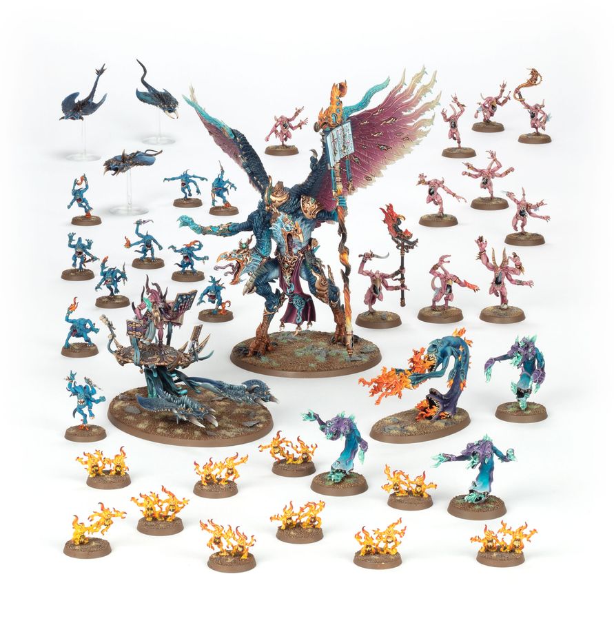 Warhammer Age of Sigmar: Battleforce: Disciples of Tzeentch – Warpflame Cavalcade