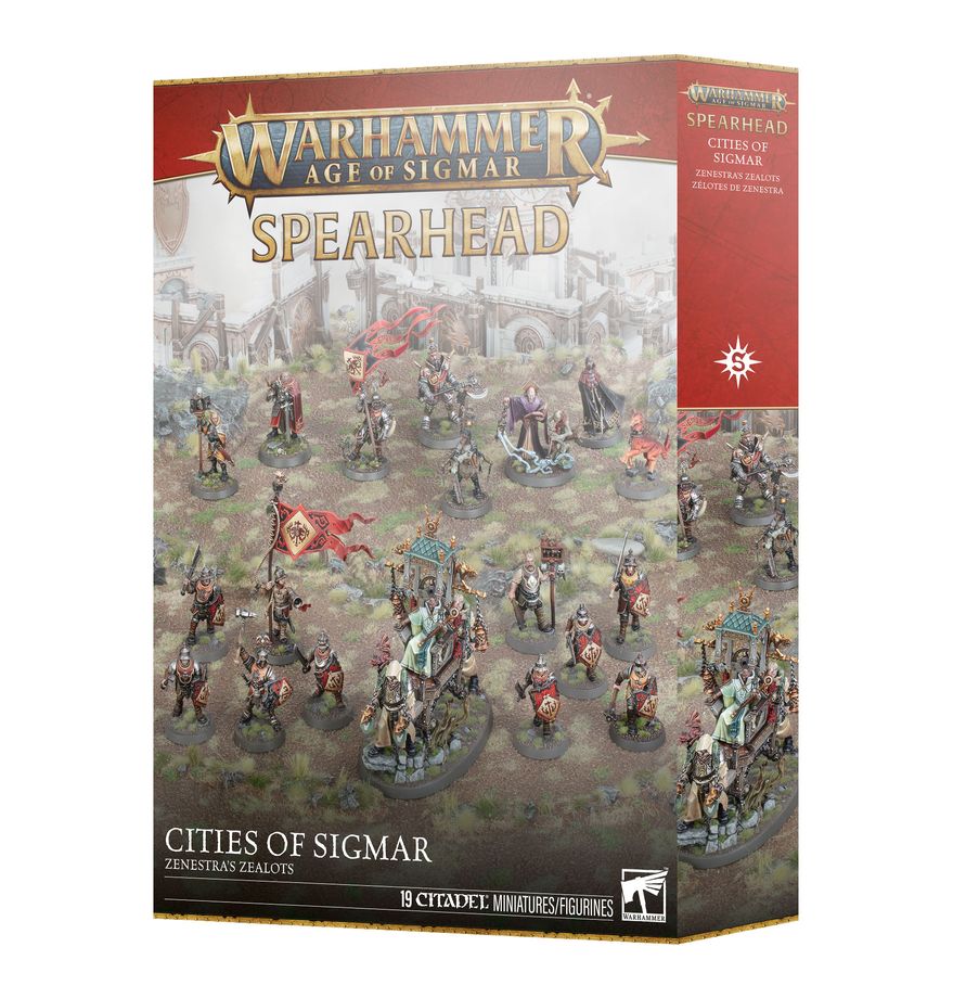 Age of Sigmar: Spearhead: Cities of Sigmar – Zenestra's Zealots