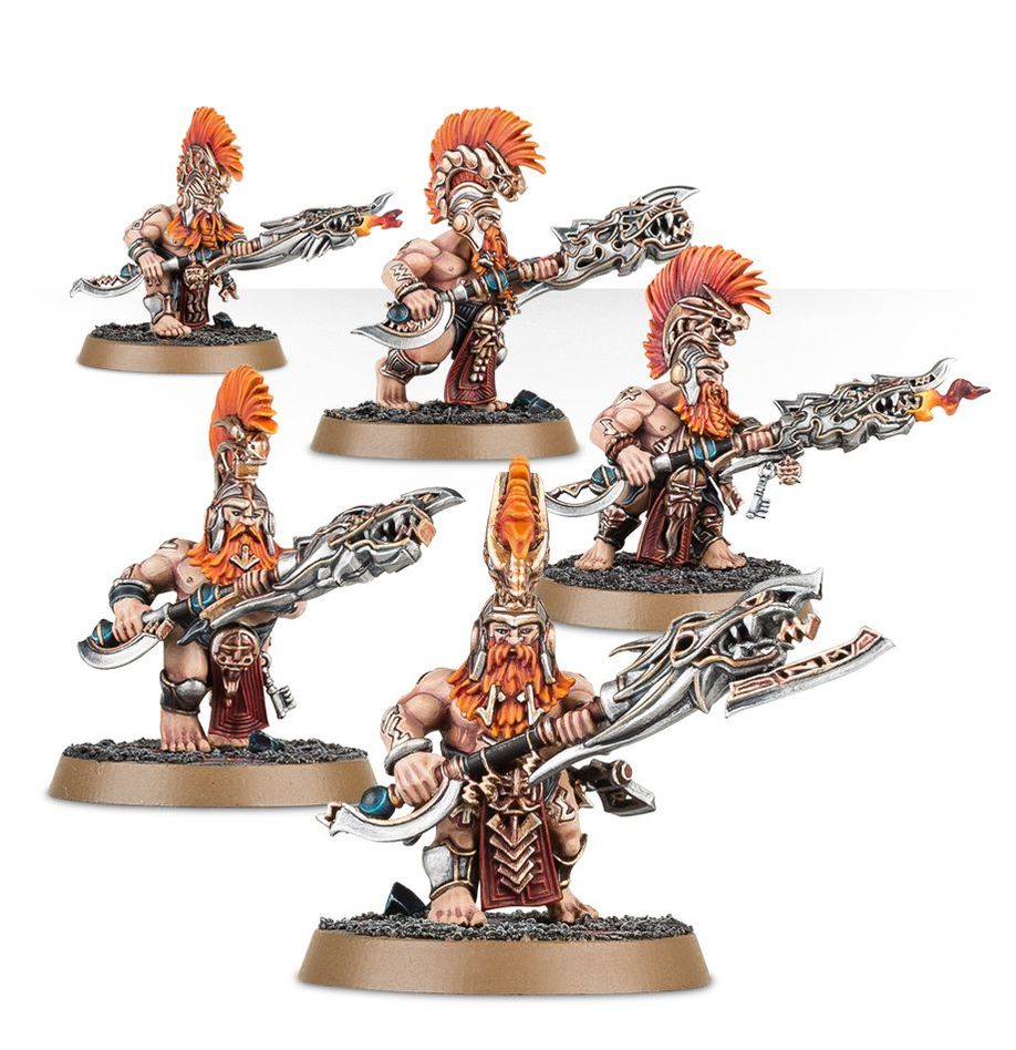 Age of Sigmar: Fyreslayers: Hearthguard Berzerkers