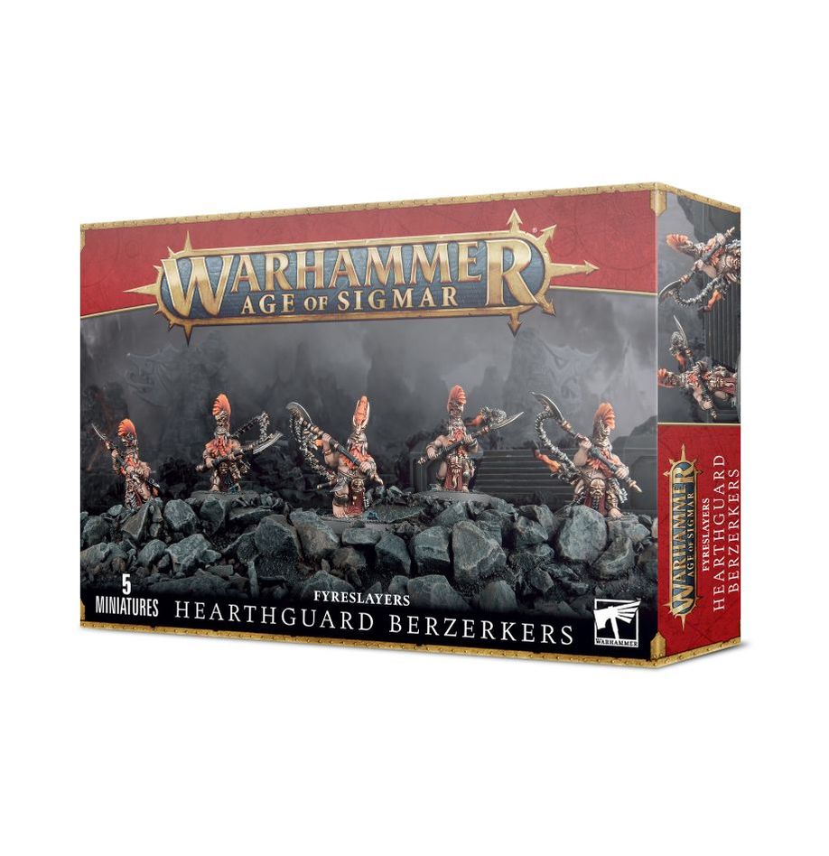 Age of Sigmar: Fyreslayers: Hearthguard Berzerkers