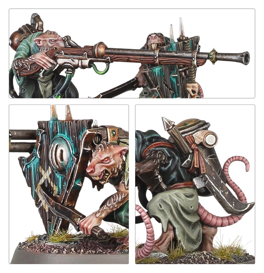 Age of Sigmar: Skaven: Warplock Jezzails