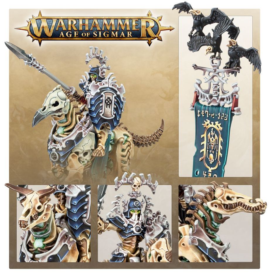 Age of Sigmar: Ossiarch Bonereapers: Kavalos Deathriders