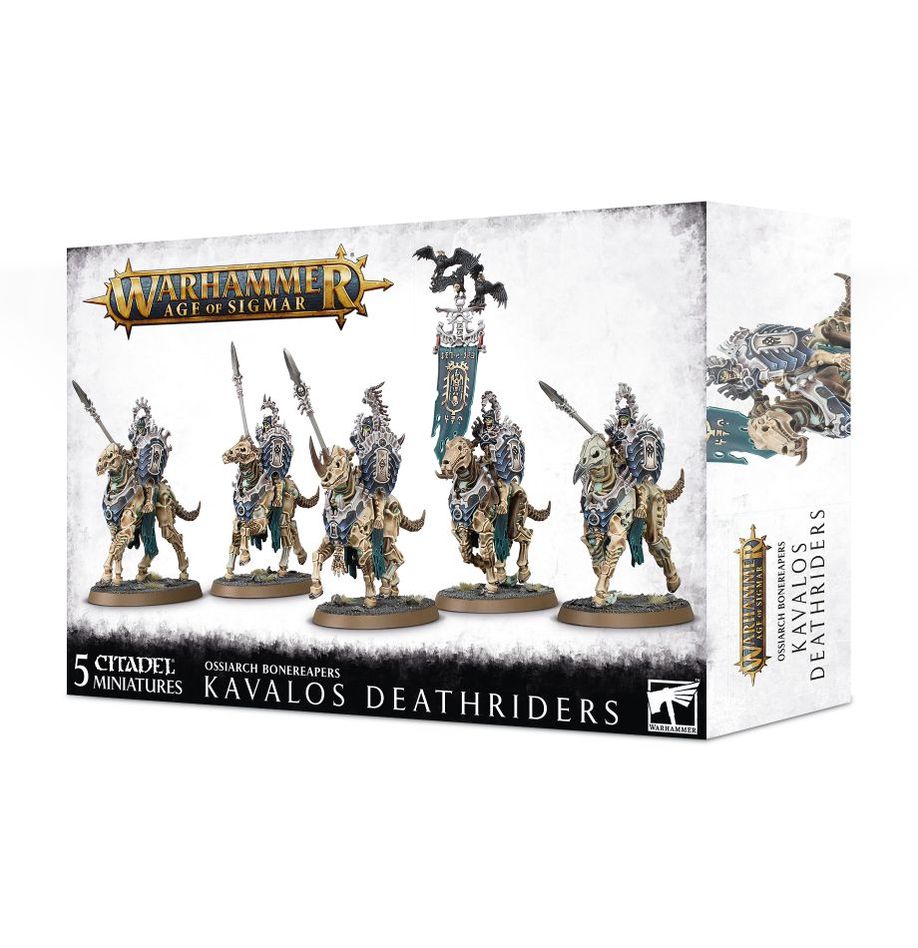 Age of Sigmar: Ossiarch Bonereapers: Kavalos Deathriders