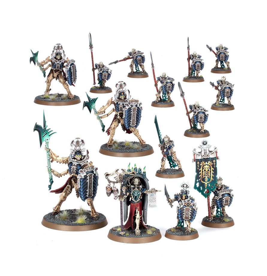 Age of Sigmar: Ossiarch Bonereapers Regiment of Renown: Heralds of the Bone-tithe