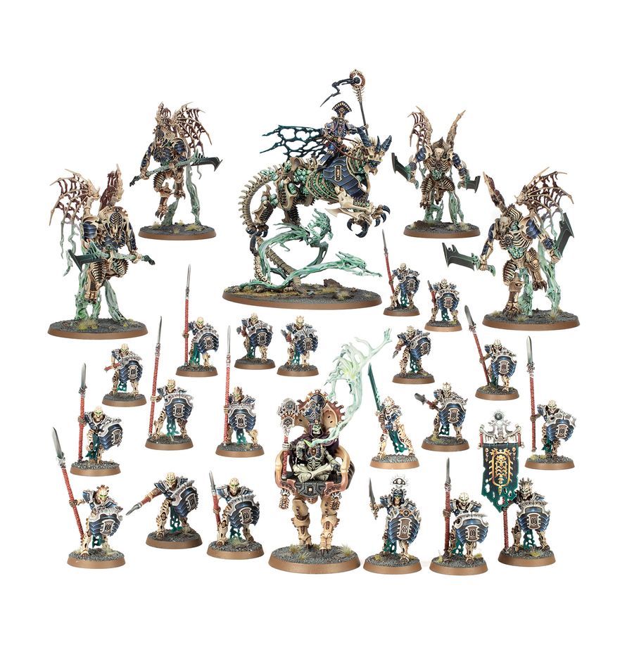 Warhammer Age of Sigmar: Battleforce: Ossiarch Bonereapers – Null Myriad Phalan