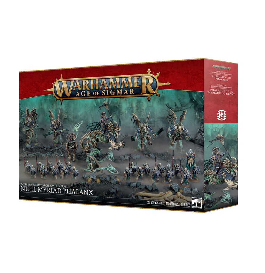 Warhammer Age of Sigmar: Battleforce: Ossiarch Bonereapers – Null Myriad Phalan