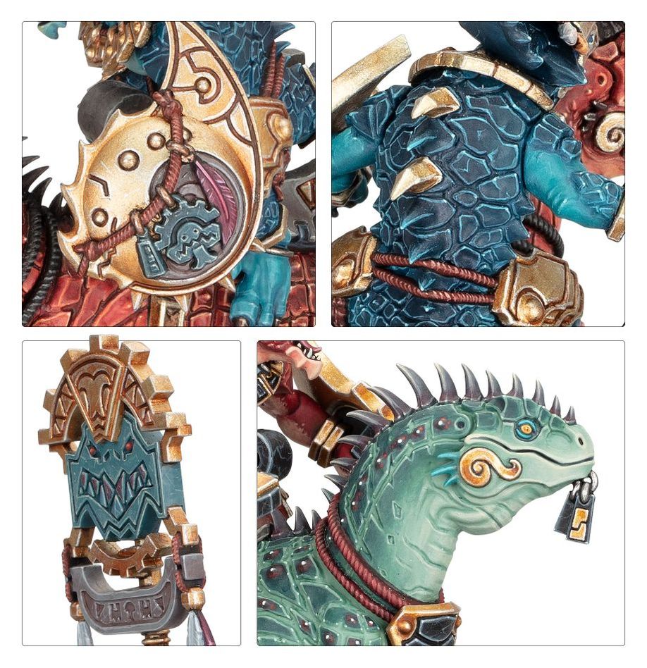 Age of Sigmar: Seraphon: Aggradon Lancers