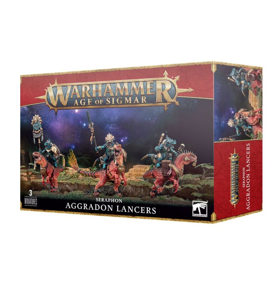 Age of Sigmar: Seraphon - Aggradon Lancers