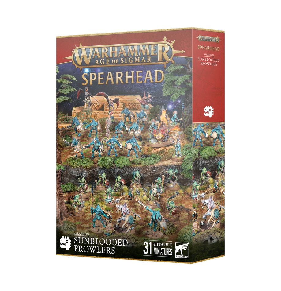 Age of Sigmar: Spearhead: Seraphon – Sunblooded Prowlers
