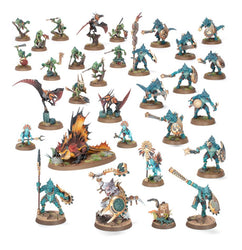 Age of Sigmar: Spearhead: Seraphon – Sunblooded Prowlers