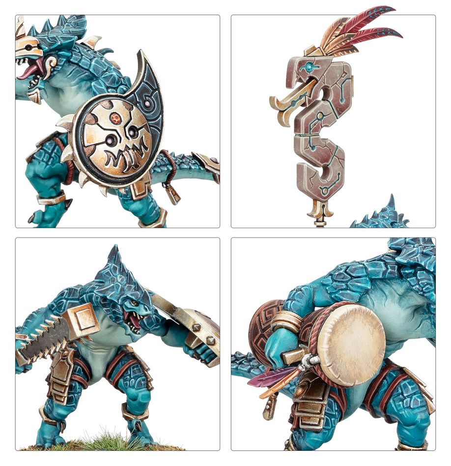 Age of Sigmar: Spearhead: Seraphon – Sunblooded Prowlers
