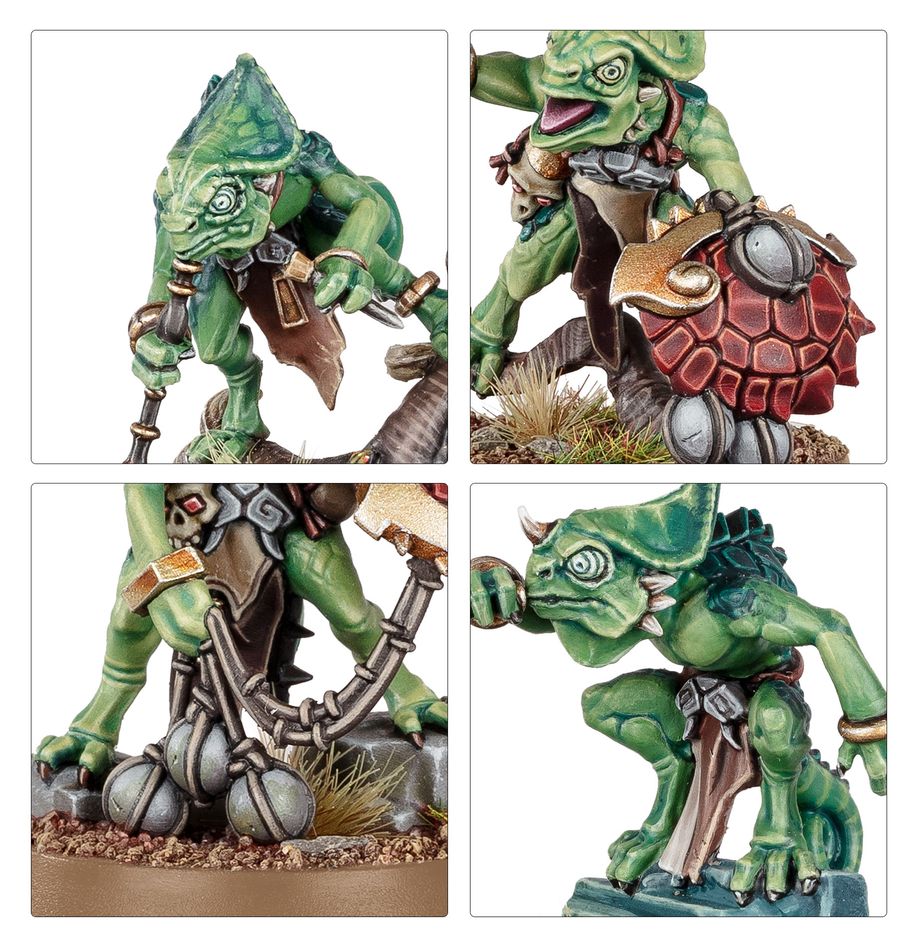 Age of Sigmar: Spearhead: Seraphon – Sunblooded Prowlers