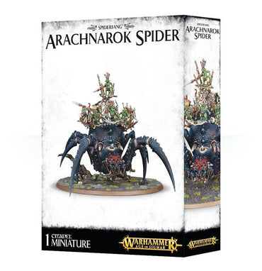 Age of Sigmar: Gloomspite Gitz: Arachnarok Spider with Spiderfang Warparty Local Pick-up