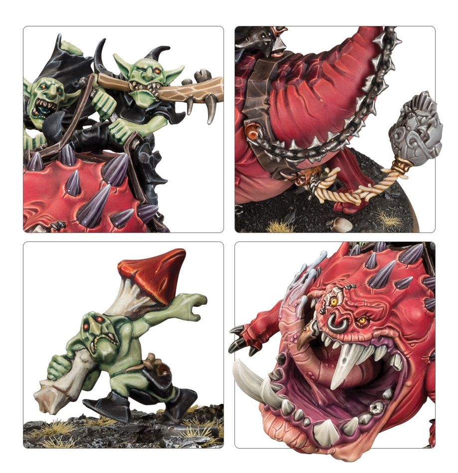 Age of Sigmar: Gloomspite Gitz: Mangler Squigs