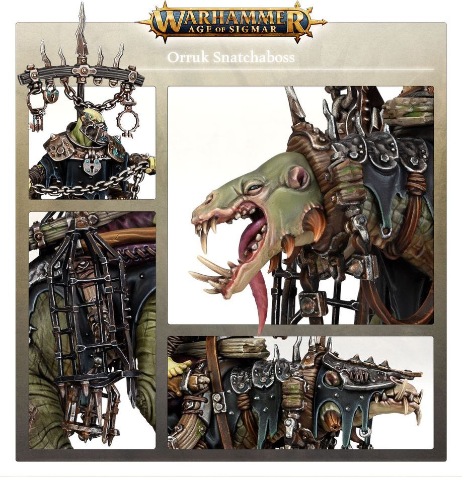 Age of Sigmar: Orruk Warclans: Swampboss Skumdrekk