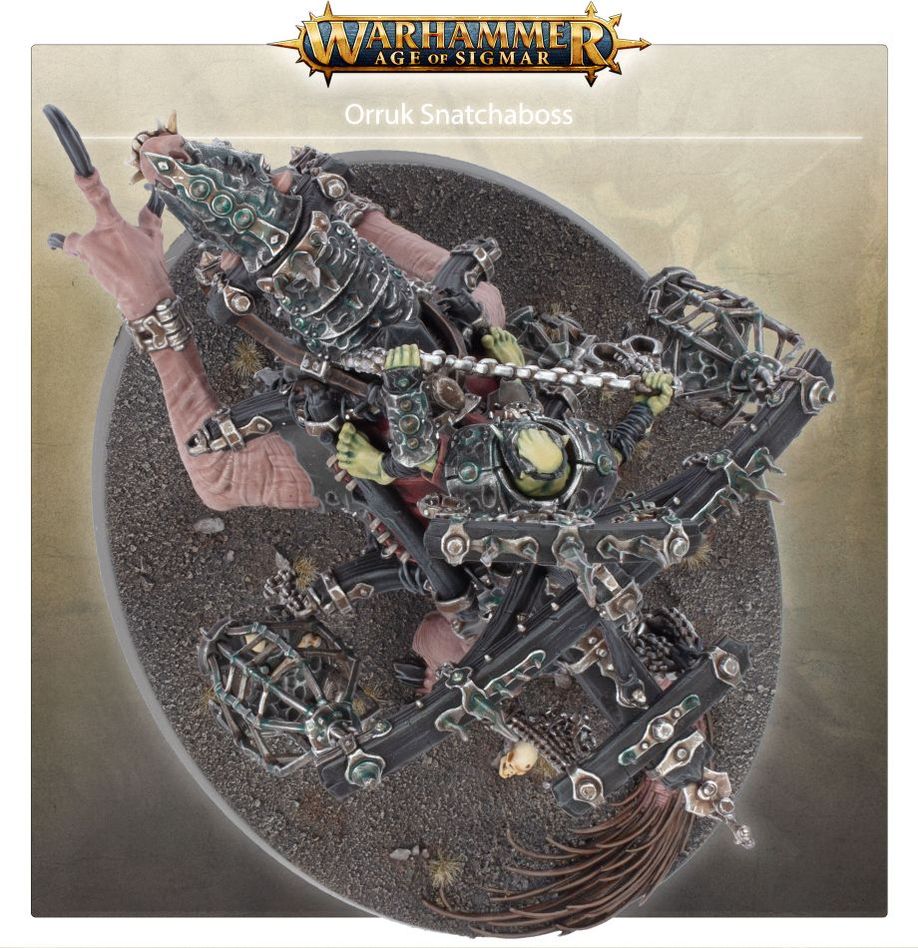 Age of Sigmar: Orruk Warclans: Swampboss Skumdrekk