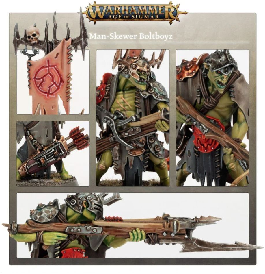 Age of Sigmar: Orruk Warclans: Man-Skewer Boltboyz