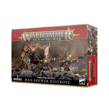 Age of Sigmar: Orruk Warclans: Man-Skewer Boltboyz