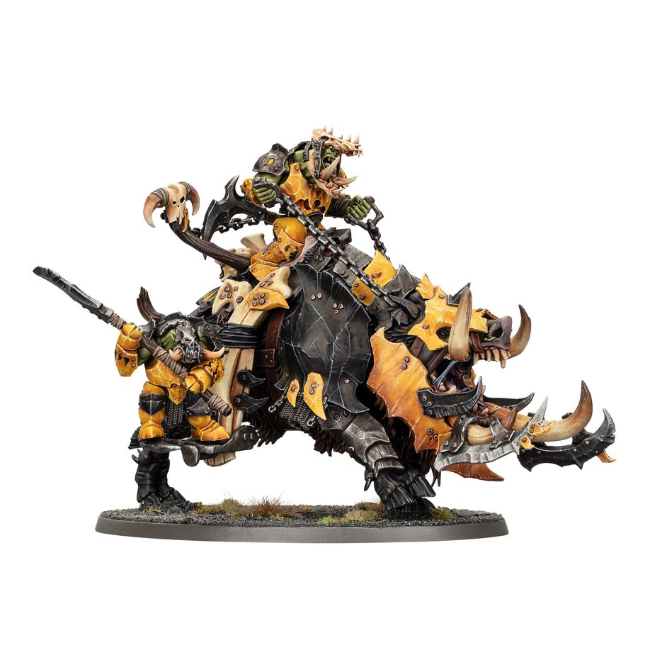 Age of Sigmar: Orruk Warclans: Tuskaboss On Maw-Grunta