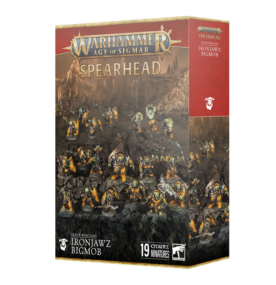 Warhammer Age of Sigmar: Spearhead: Orruk Warclans – Ironjawz Bigmob