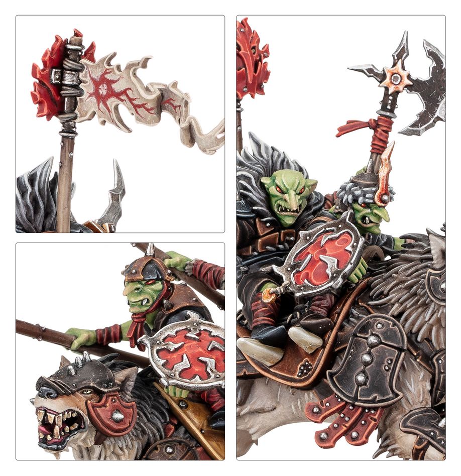 Age of Sigmar: Gloomspite Gitz: Snarlpack Cavalry