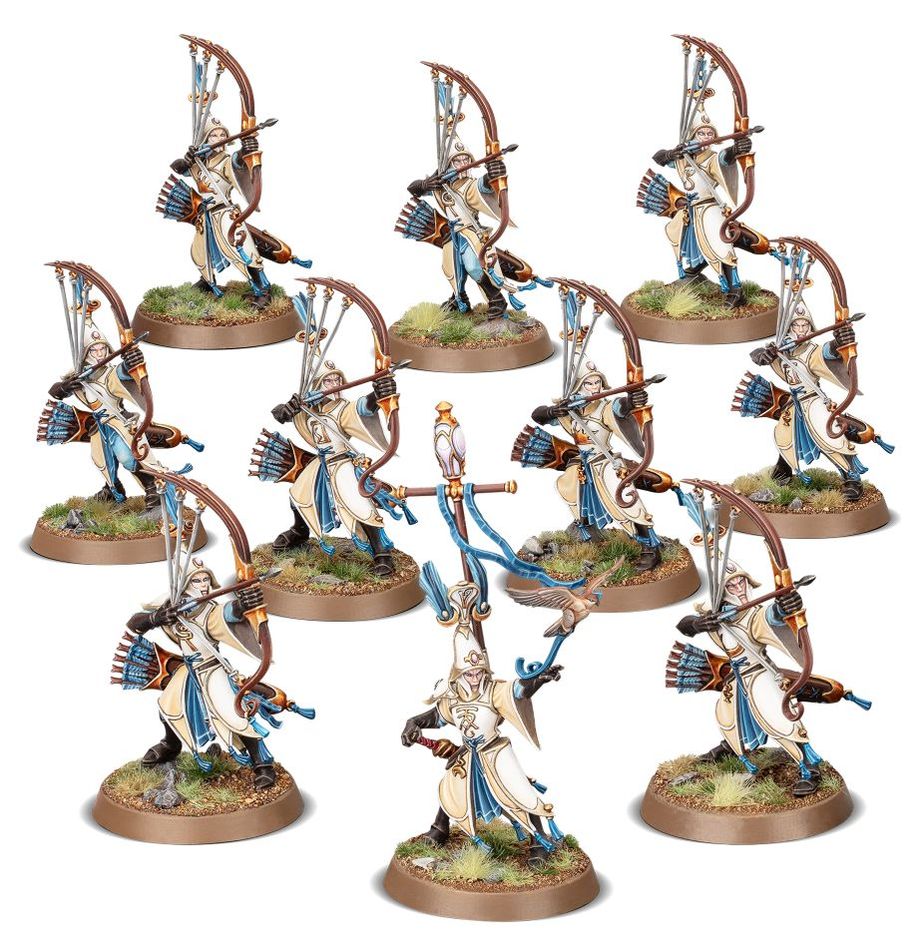 Warhammer Age of Sigmar: Lumineth Realm-Lords - Vanari Auralan Sentinels