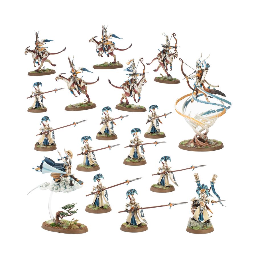 Age of Sigmar: Spearhead: Lumineth Realm-lords – Hurakan Vanguard