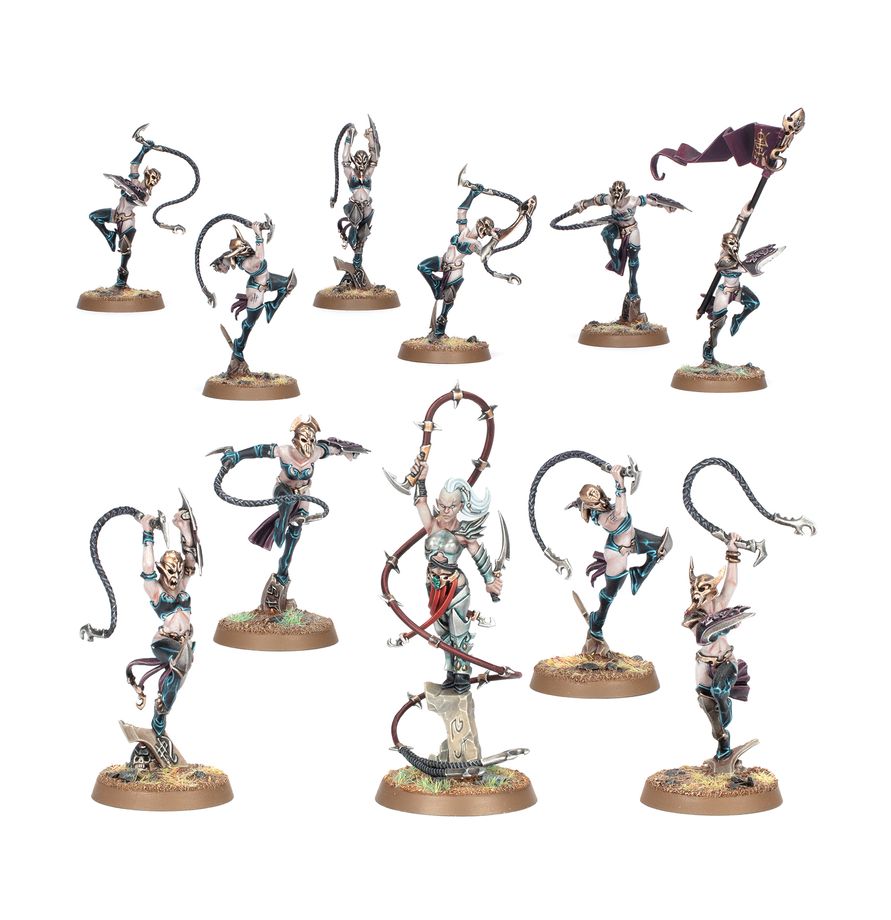 Warhammer Age of Sigmar: Daughters of Khaine Regiment of Renown: The Crimson Lash