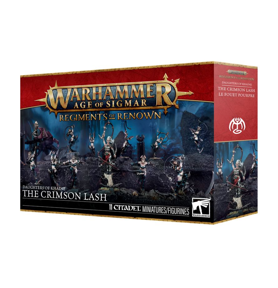Warhammer Age of Sigmar: Daughters of Khaine Regiment of Renown: The Crimson Lash
