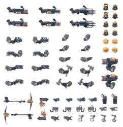 Necromunda: Ironhead Squat Prospectors Weapons & Upgrades