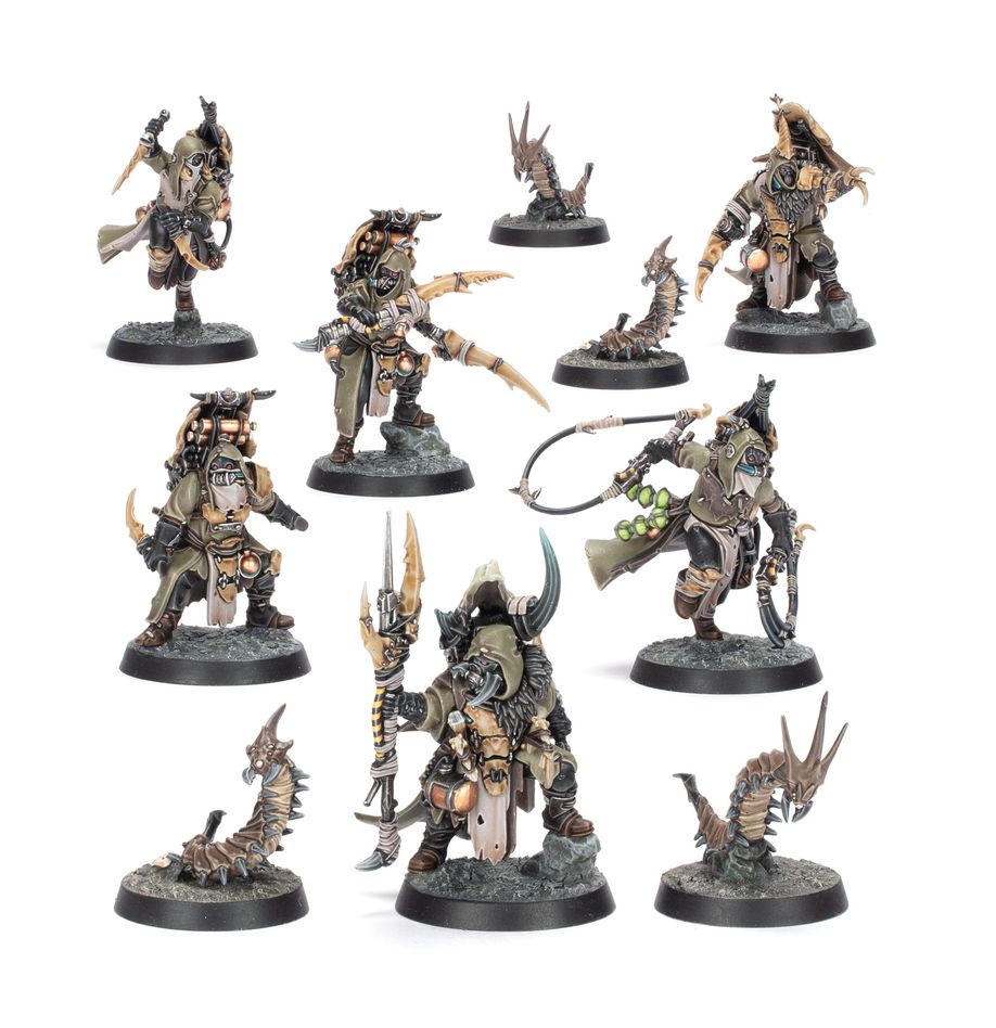 Necromunda: Sha'dar Hunters and Arthromite Spinewyrms