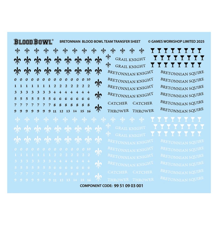Bretonnian Blood Bowl Team: The Brionne Barons