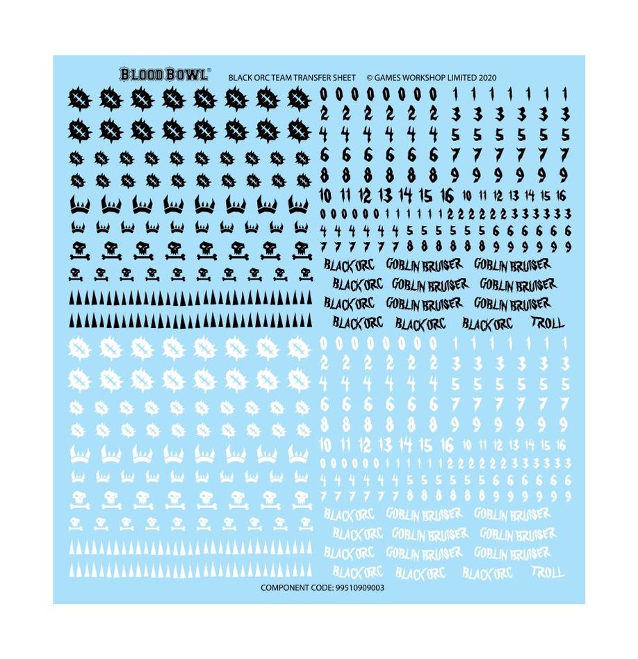 Blood Bowl: Black Orc Team