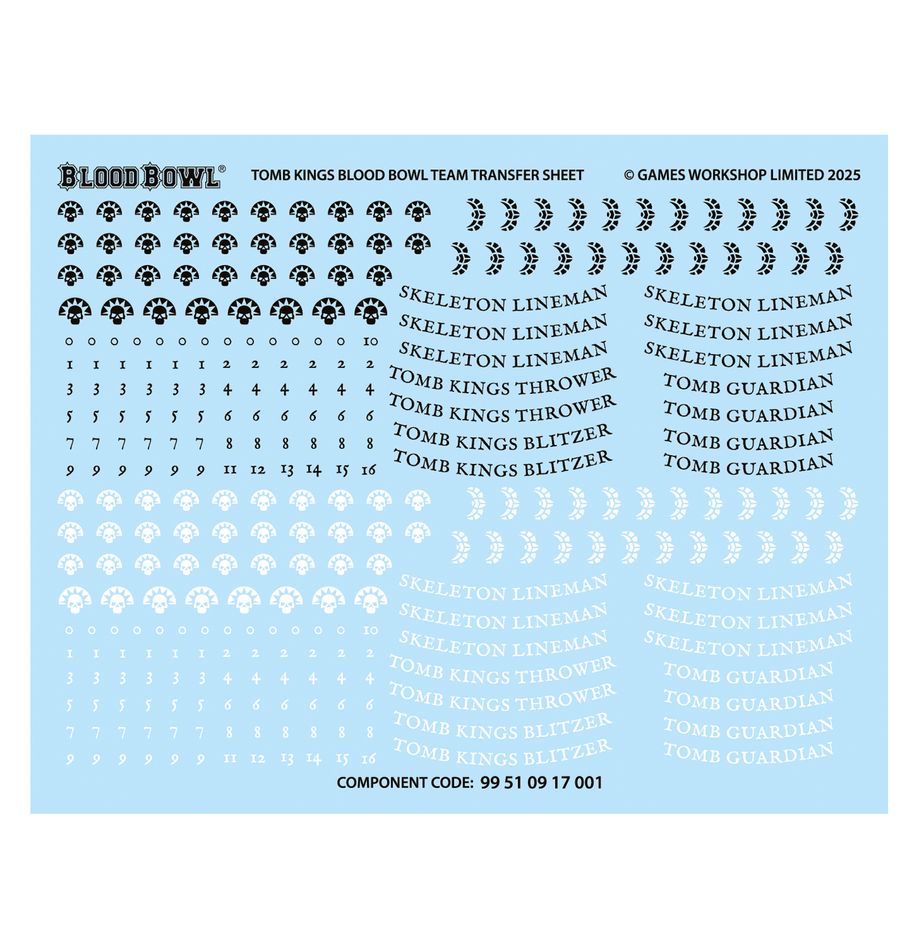 Tomb Kings Blood Bowl Team: The Nehekhara Nightmares