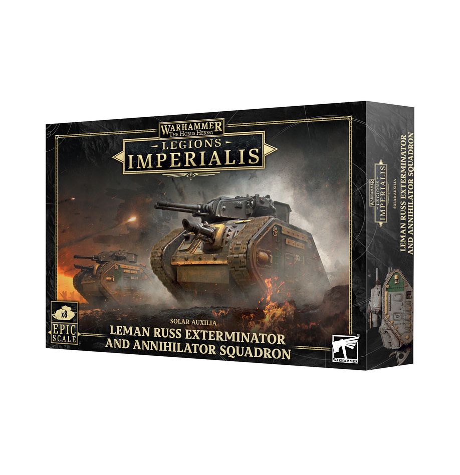 Legions Imperialis: Leman Russ Exterminator and Annihilator Squadron - PRE-ORDER 07/09/2024