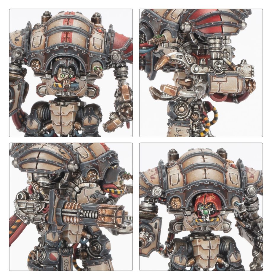Legions Imperialis: Mechanicum Questoris Knights Magaera and Styrix
