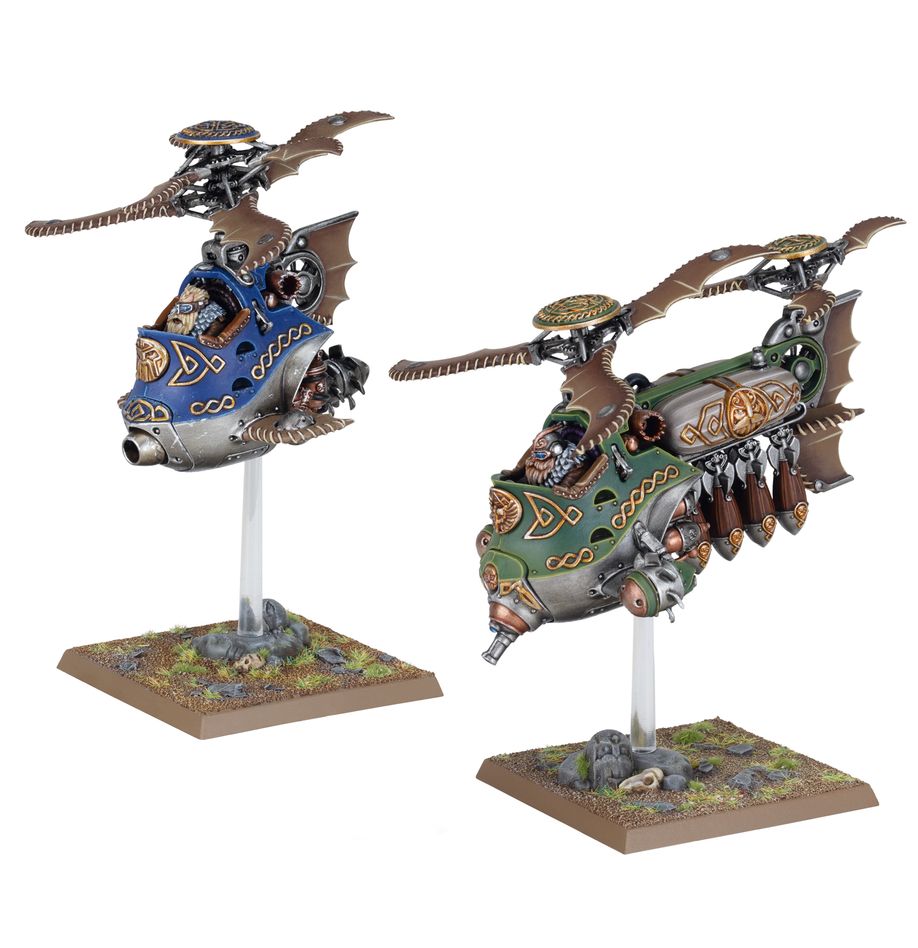 Warhammer Fantasy: Dwarfen Mountain Holds: Dwarf Gyrocopters