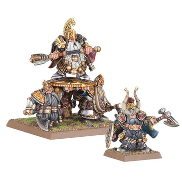 Warhammer Fantasy: Dwarfen Mountain Holds: Dwarf Lords With Shieldbearers