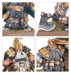 Warhammer Fantasy: Dwarfen Mountain Holds: Dwarf Lords With Shieldbearers