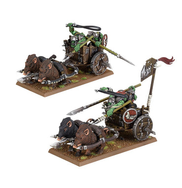 Warhammer Fantasy: Orc & Goblin Tribes: Orc Boar Chariots